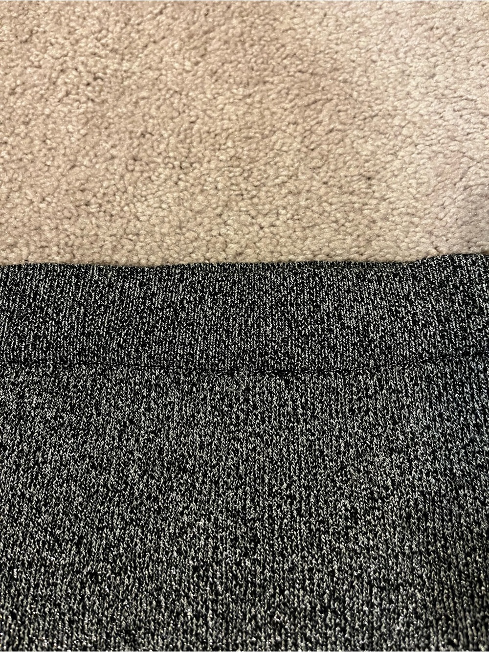 A New Day Lurex Ribbed Stretchy Midi Skirt with Side Notch - Picture 5 of 11